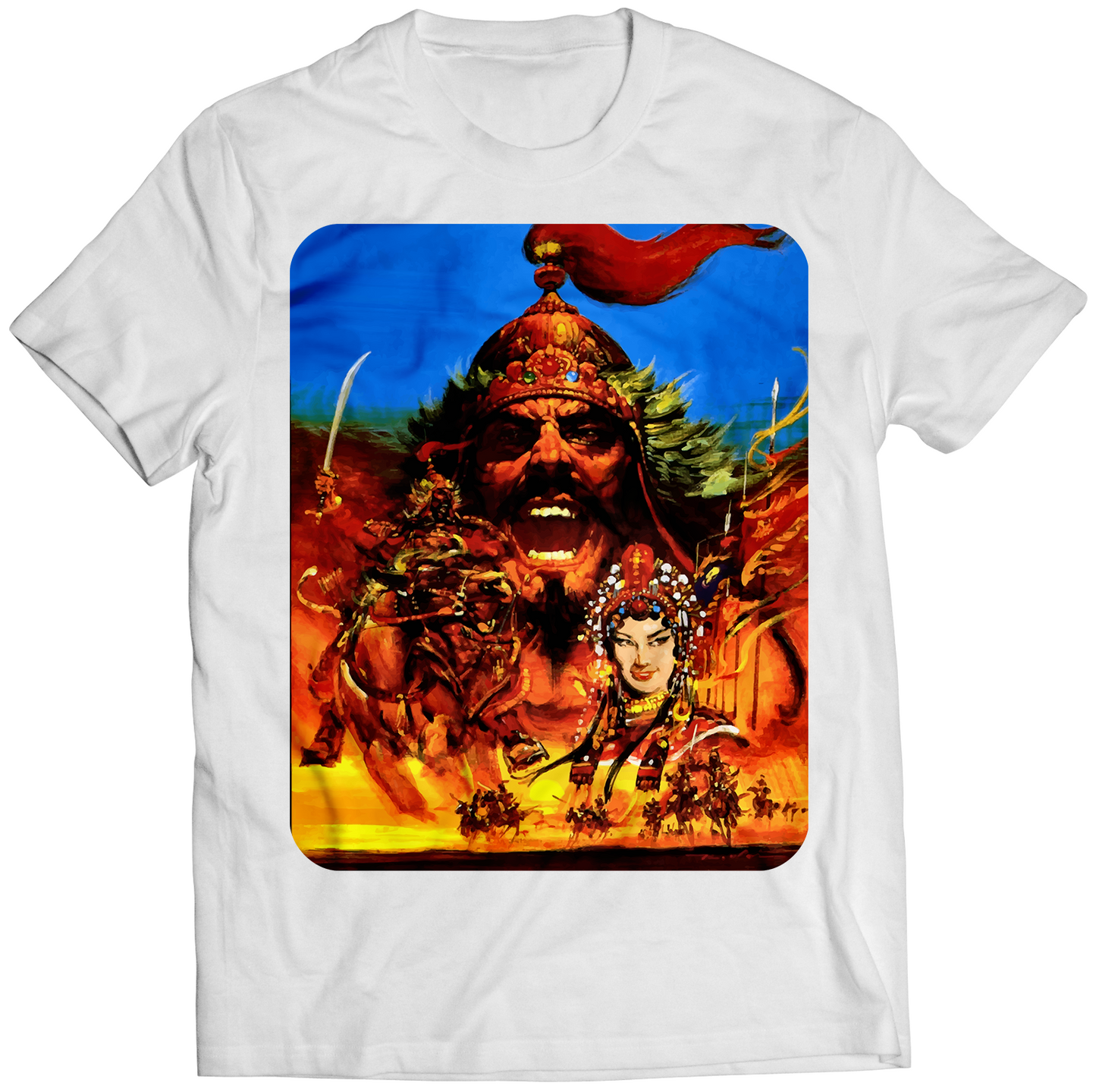 Ancient Khan Premium Unisex T-shirt (Vectorized Design)