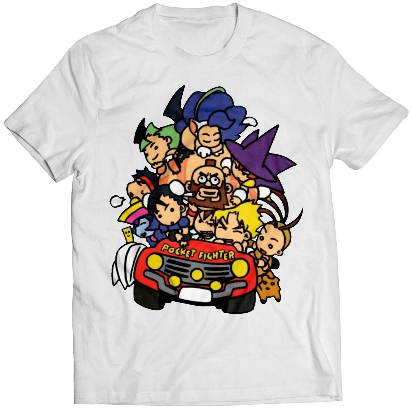 Fighters X Vampires Roadtrip Premium Unisex T-shirt (Vectorized Design)