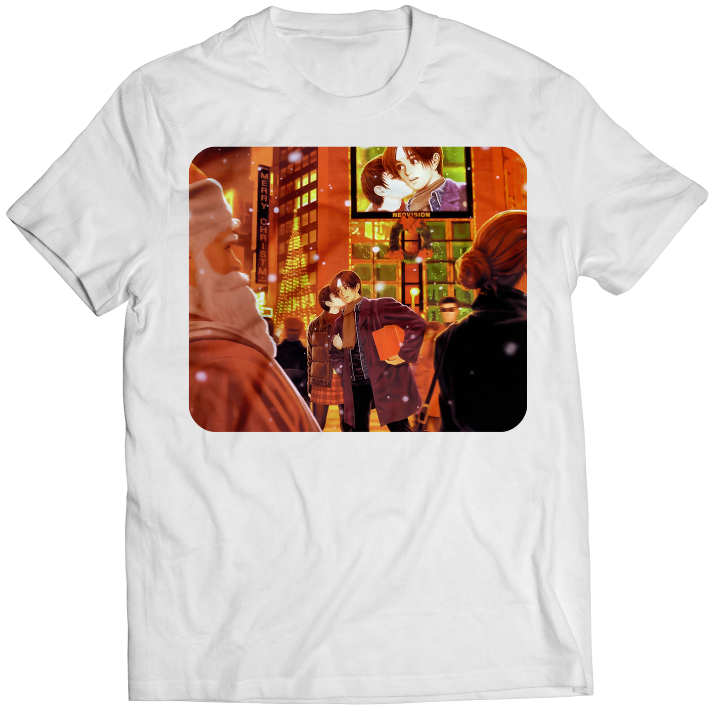 Christmas KOF99 Premium Unisex T-shirt (Vectorized Design)