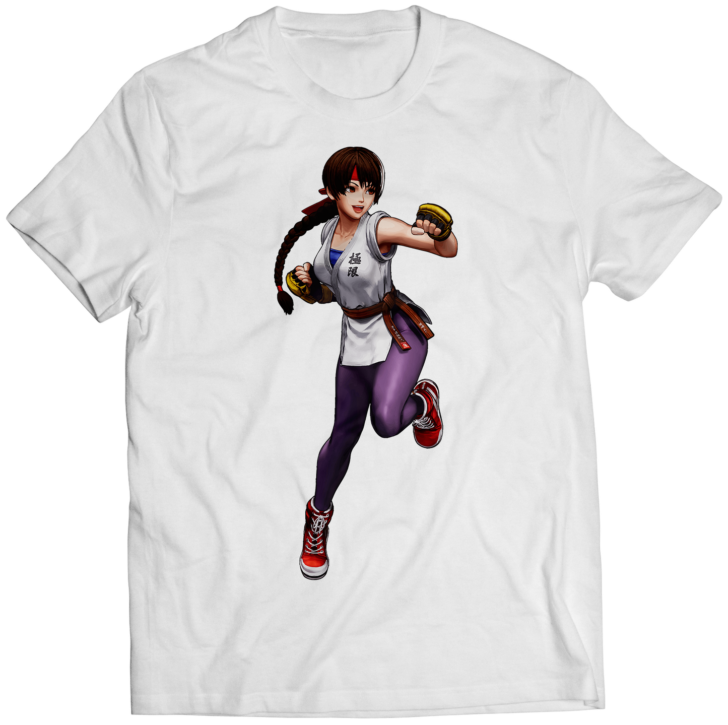Yuri KOF15 KOFXV Premium Unisex T-shirt (Vectorized Design)