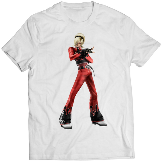 Ash Crimson KOF Maximum Impact 2 Premium Unisex T-shirt (Vectorized Design)