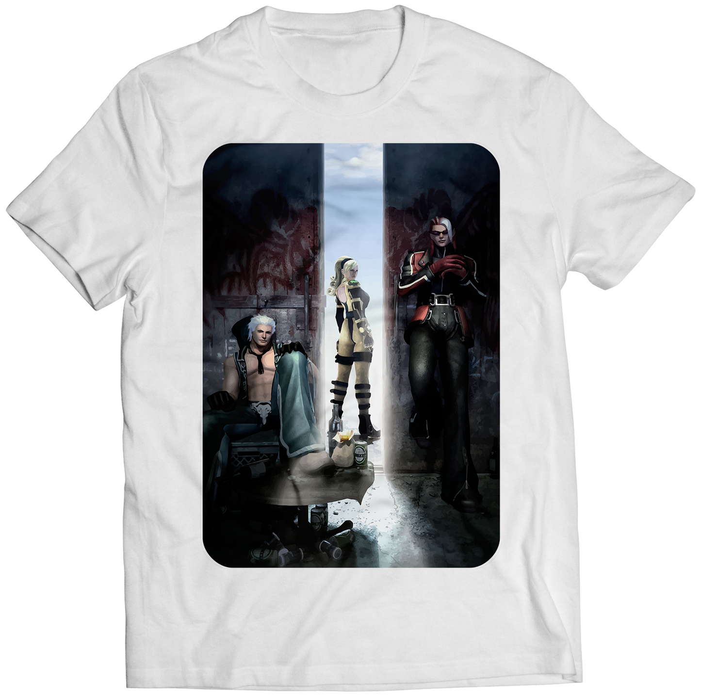 KOF Maximum Impact Boxart Premium Unisex T-shirt (Vectorized Design)