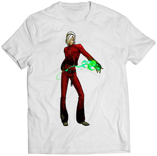 Ash Crimson KOF11 KOFXI Premium Unisex T-shirt (Vectorized Design)