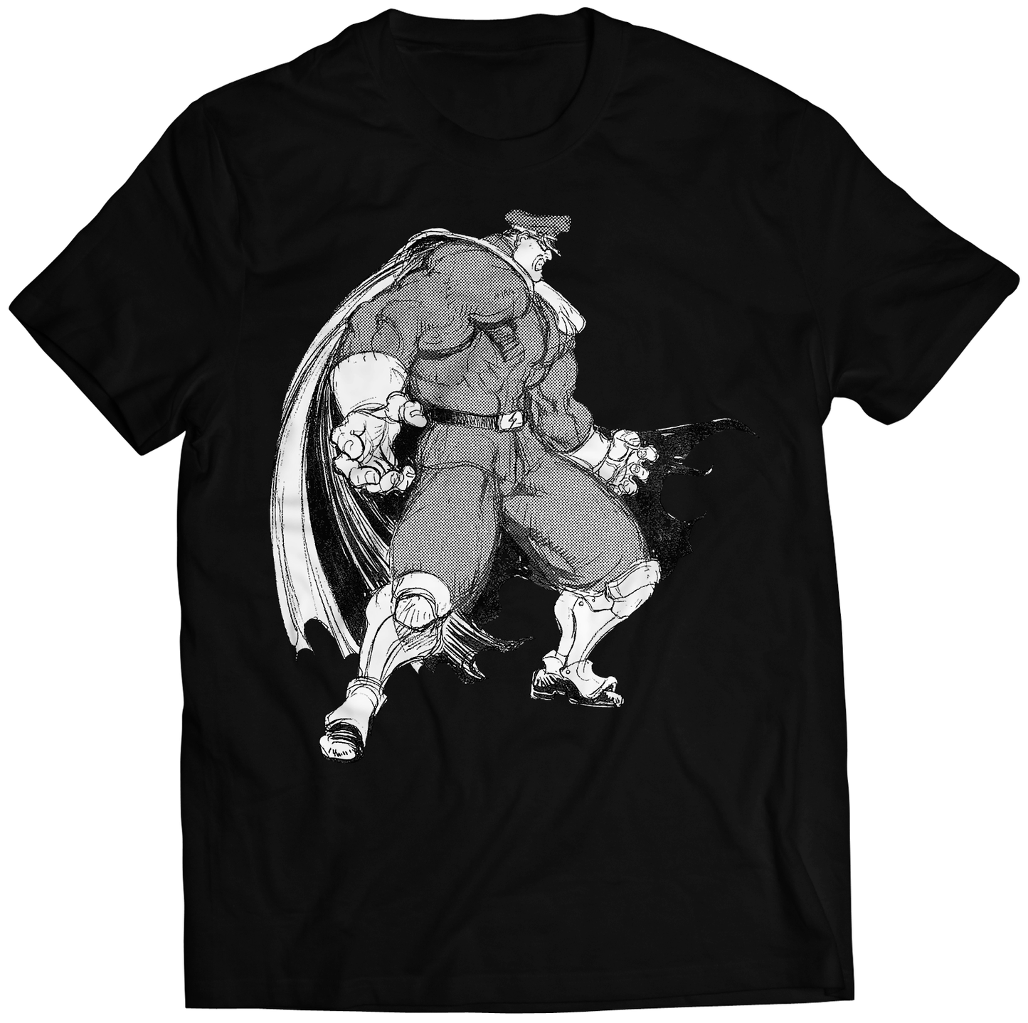 M Bison Dictator ST Concept Sketch Premium Unisex T-shirt (Vectorized Design)