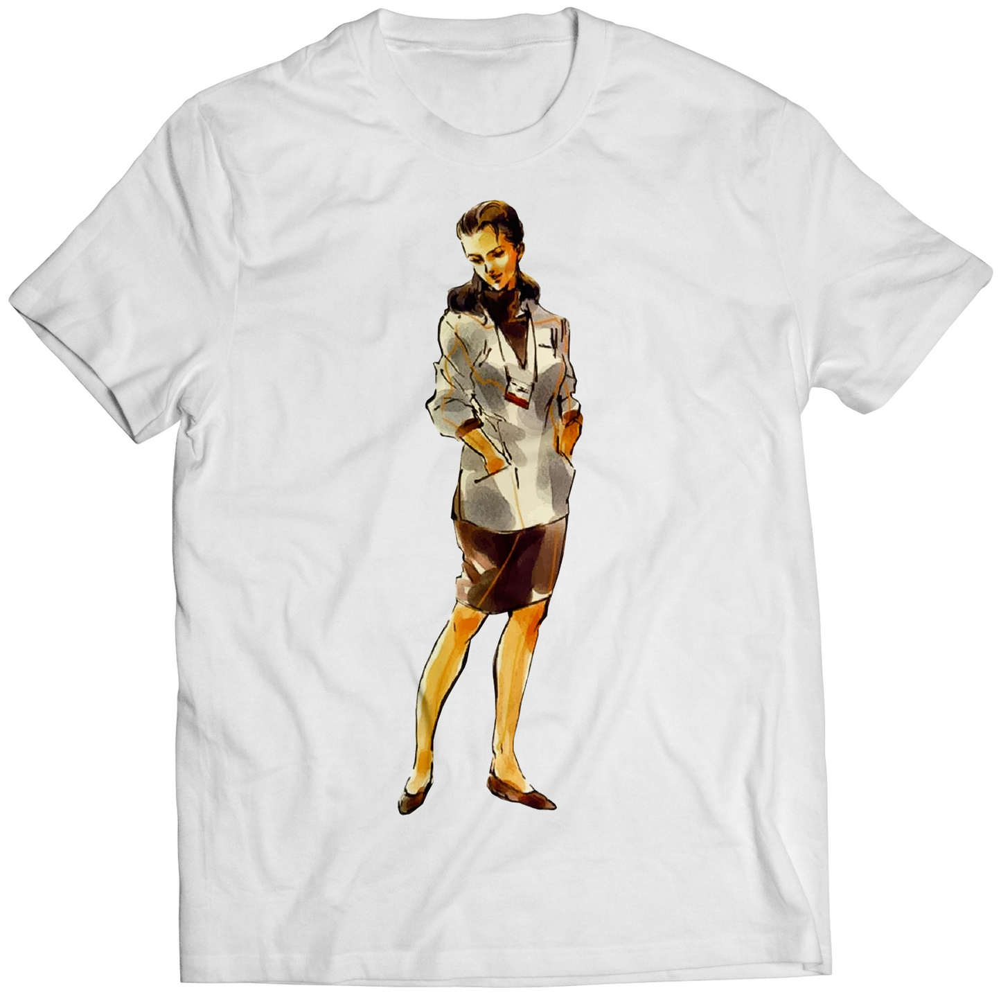 Dr Naomi Hunter MGS Full Body Premium Unisex T-shirt (Vectorized Design)