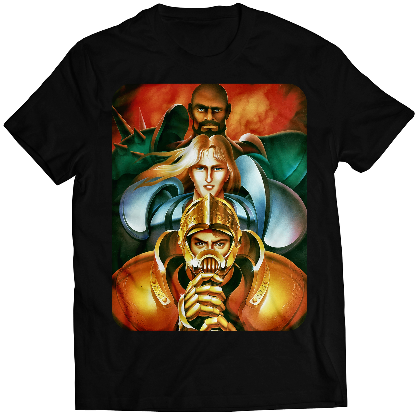 Knight Of The Round Premium Unisex T-shirt (Vectorized Design)
