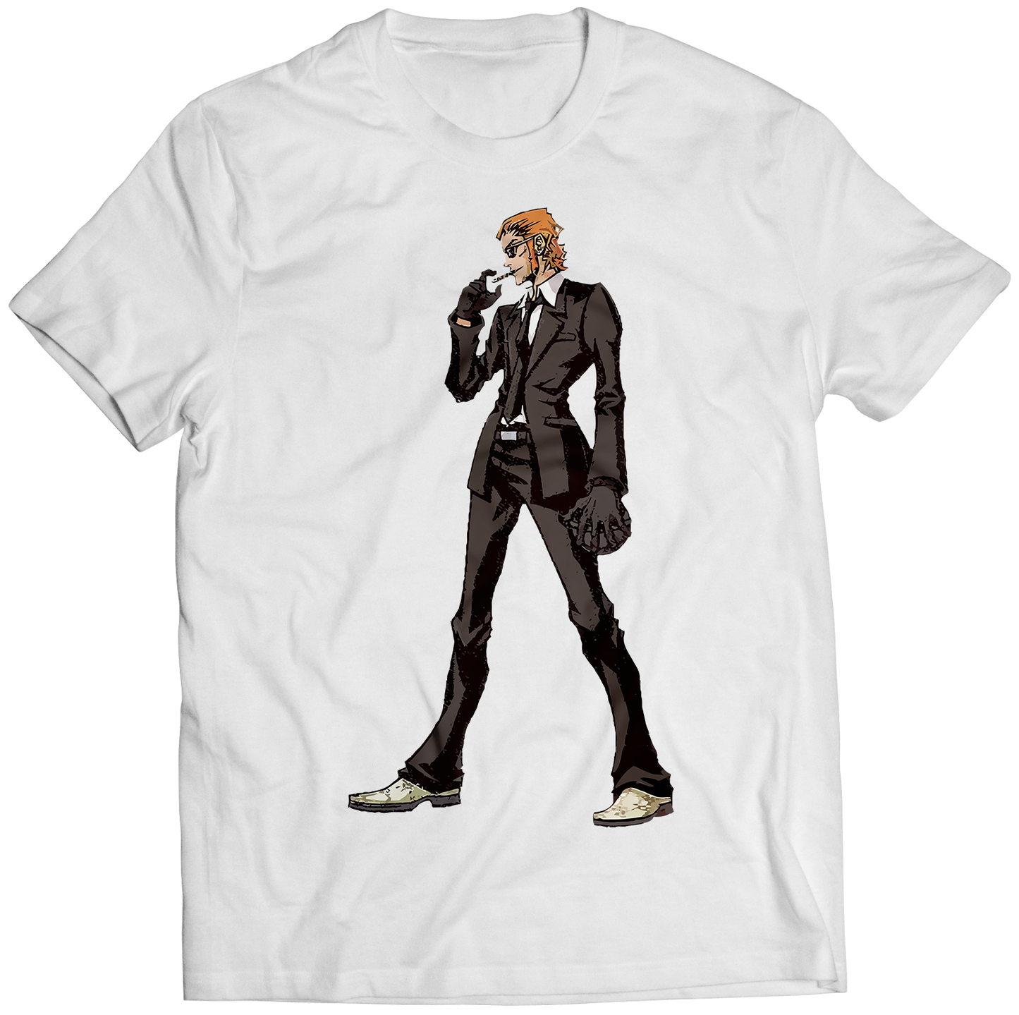 Legend Before Crisis FF7 FFVII Premium Unisex T-shirt (Vectorized Design)