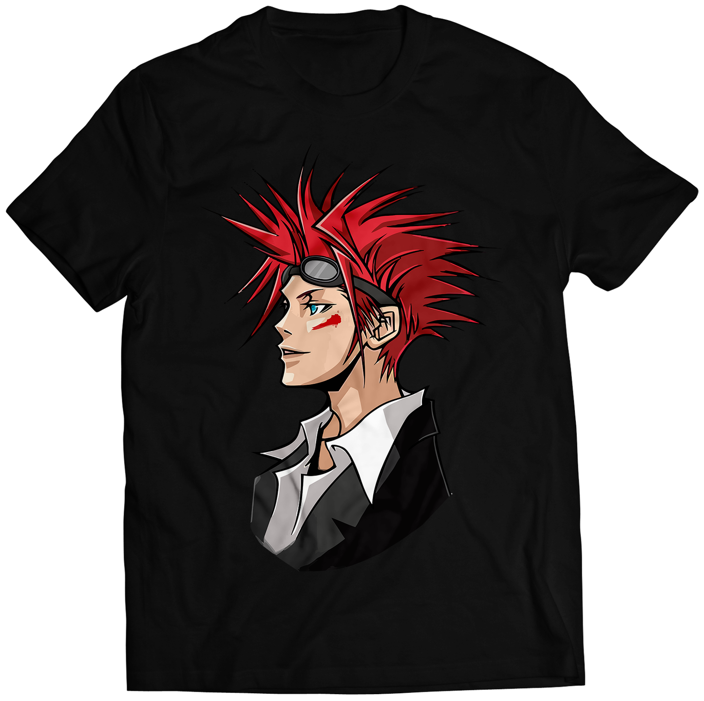 Reno Before Crisis FF7 FFVII Premium Unisex T-shirt (Vectorized Design)