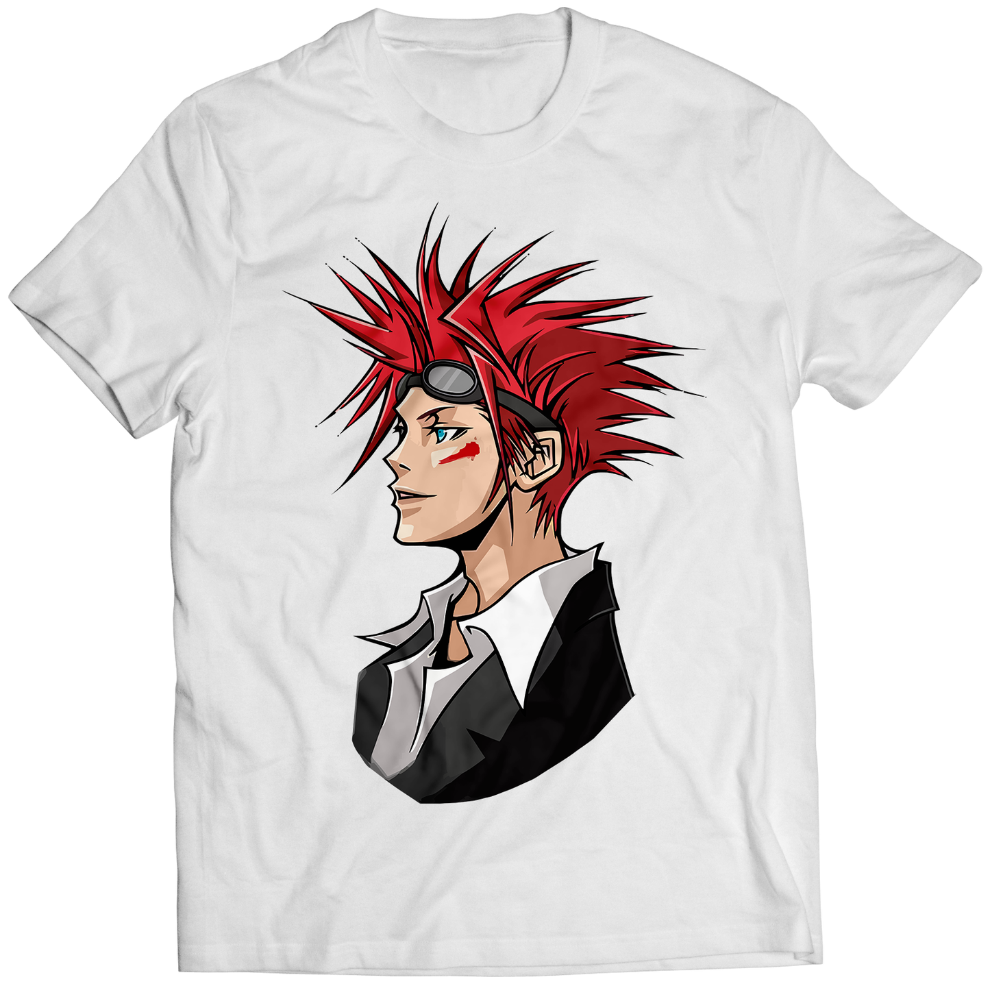 Reno Before Crisis FF7 FFVII Premium Unisex T-shirt (Vectorized Design)