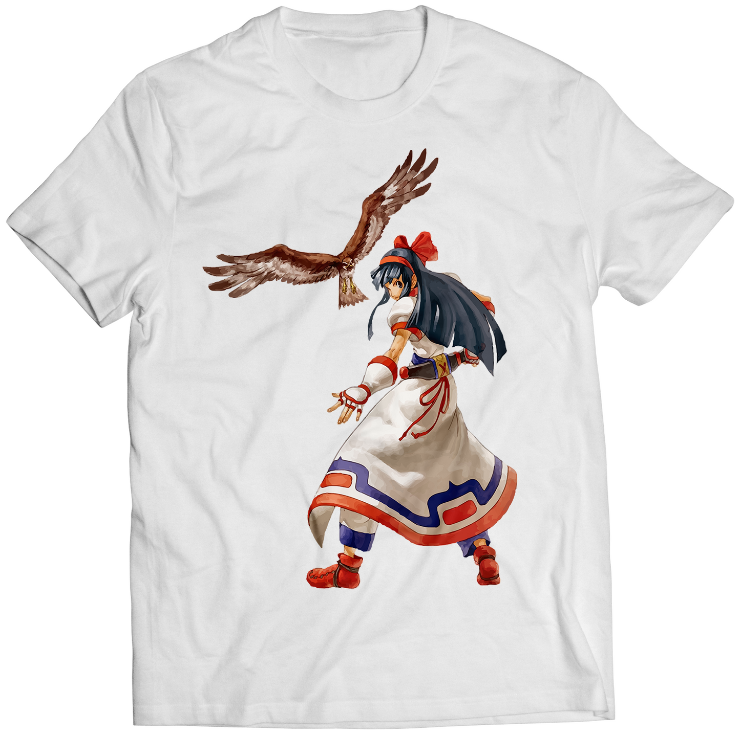 Nakoruru V2 NG BC Premium Unisex T-shirt (Vectorized Design)