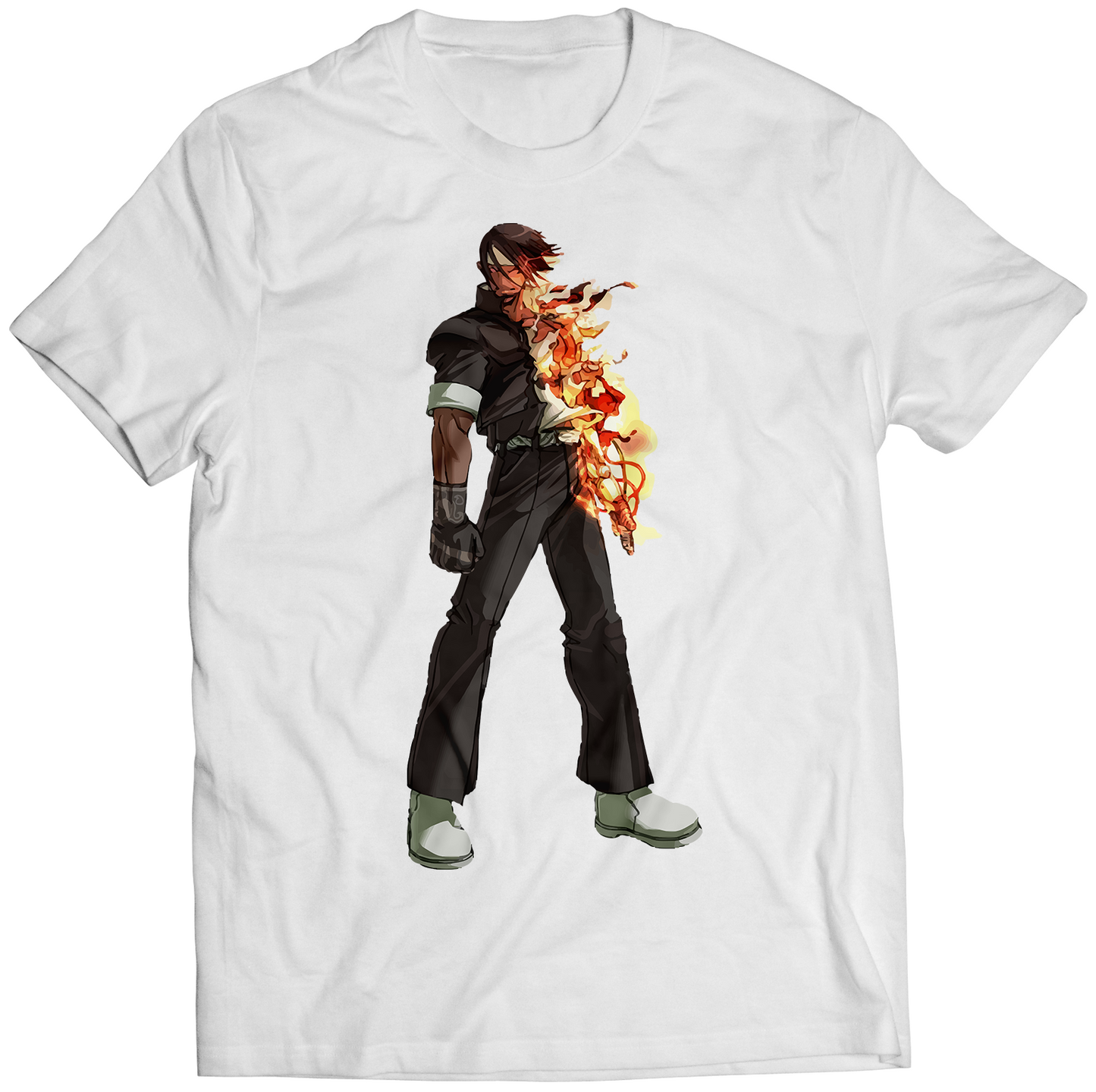 Evil Kyo Rare KOF Premium Unisex T-shirt (Vectorized Design)