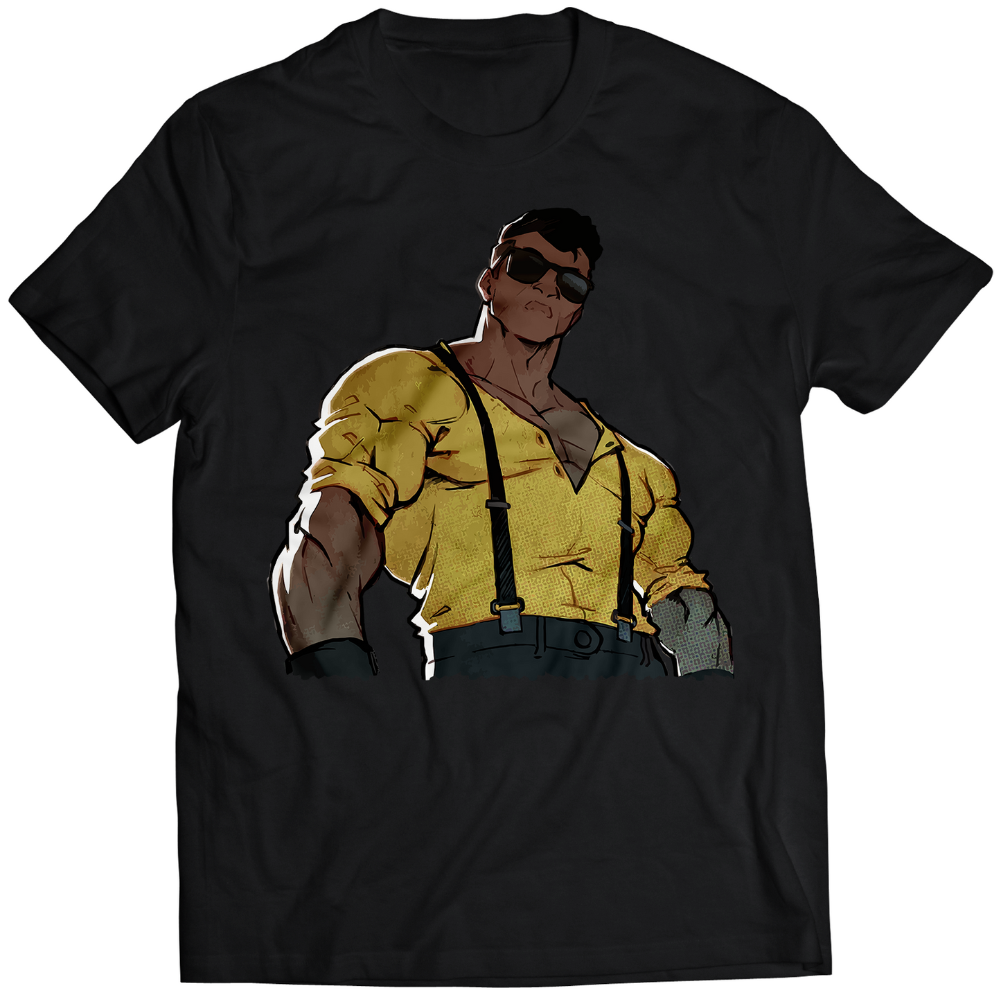 Adam Hunter SOR4 Premium Unisex T-shirt (Vectorized Design).
