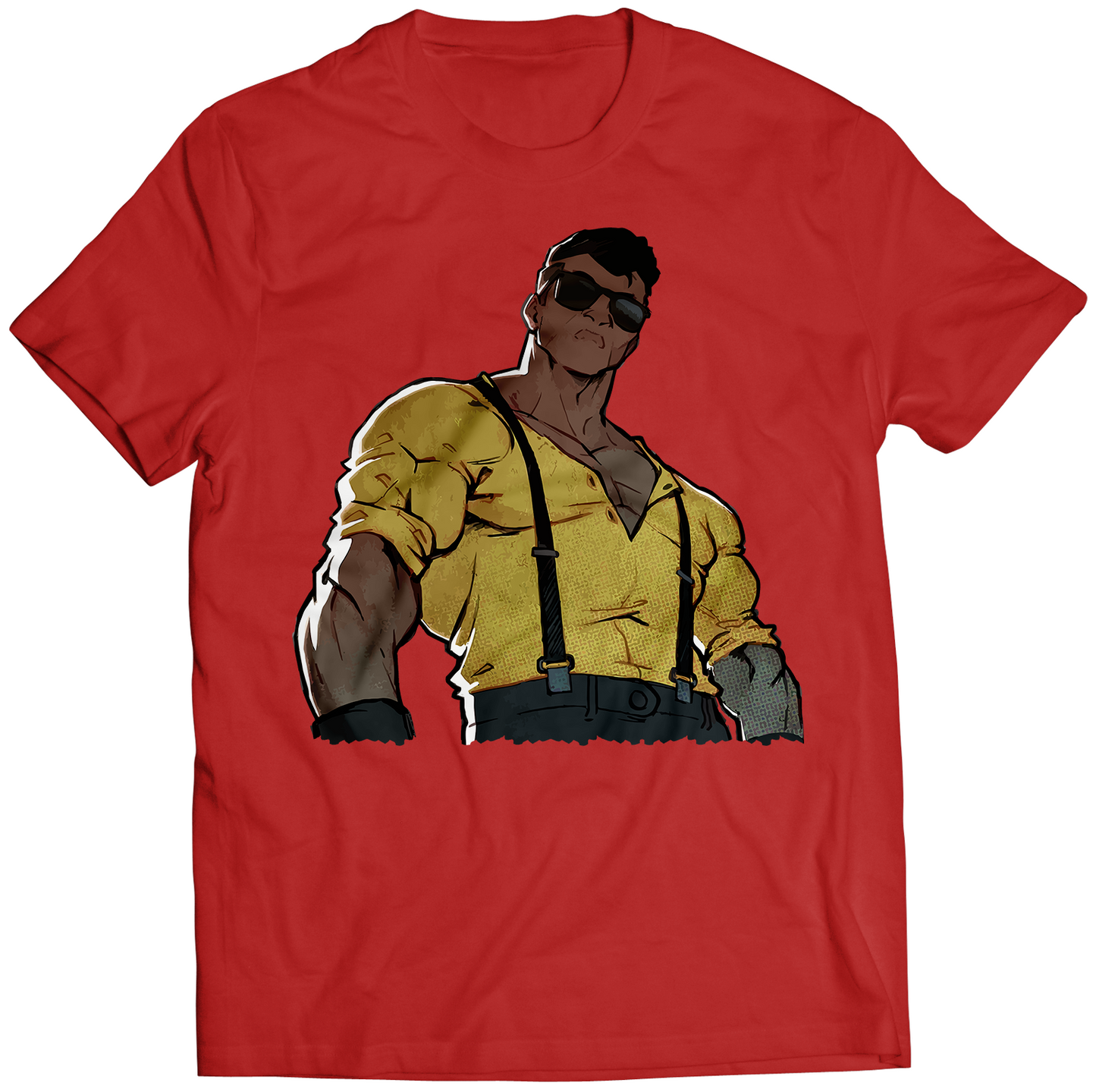 Adam Hunter SOR4 Premium Unisex T-shirt (Vectorized Design).