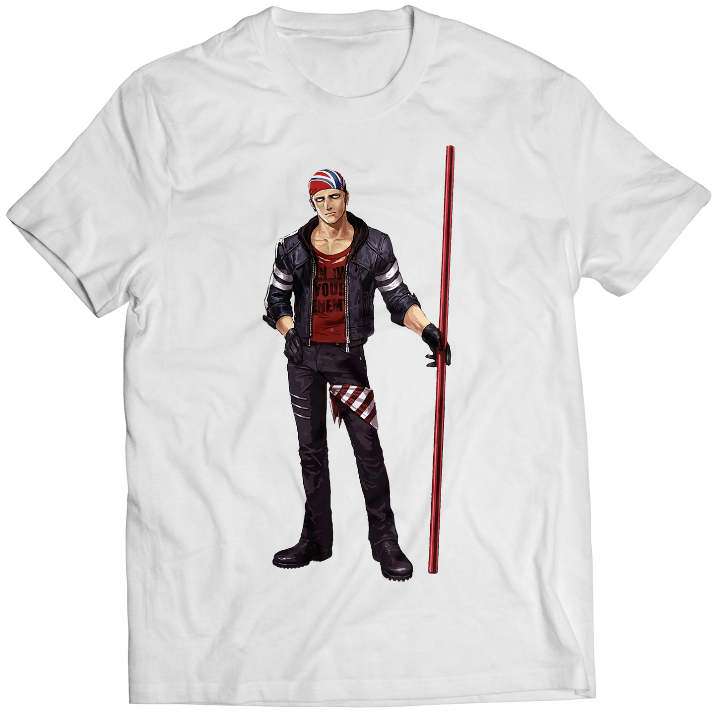 Billy Kane KOF14 XIV Premium Unisex T-shirt (Vectorized Design)