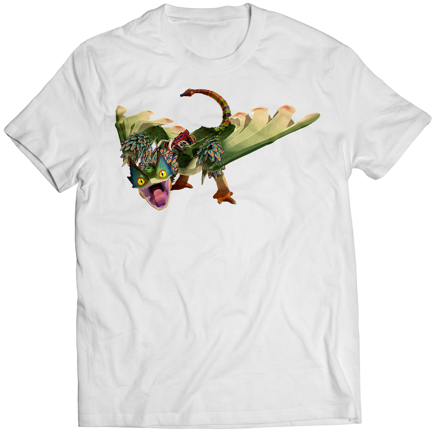 Pukei Pukei Hunter Stories 2: Wings of Ruin Premium Unisex T-shirt (Vectorized Design)
