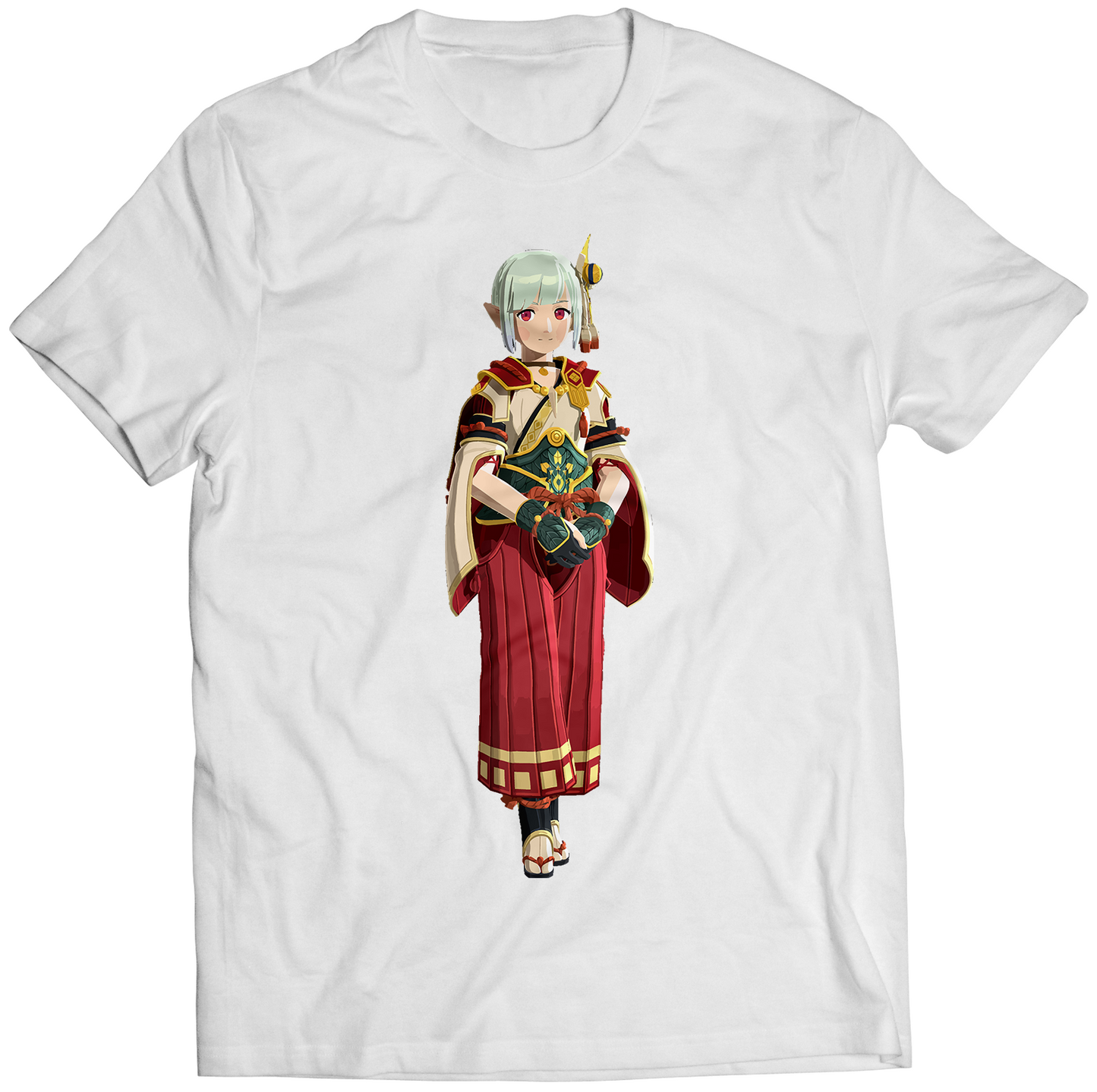 Ena Kamura Maiden Outfit MHS2: WOR Premium Unisex T-shirt (Vectorized Design)