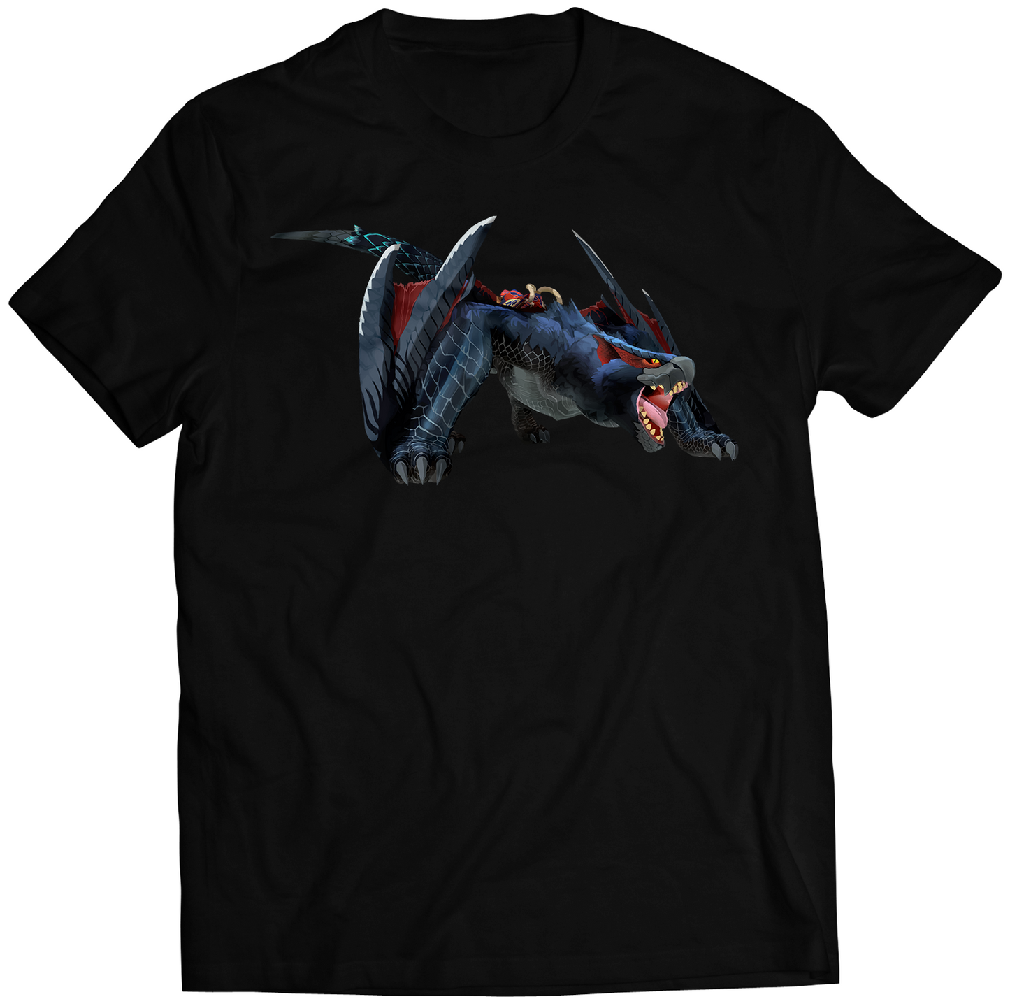 Nargacuga MHS2: WOR Premium Unisex T-shirt (Vectorized Design)
