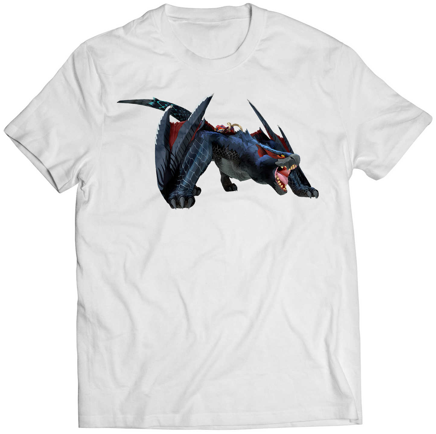 Nargacuga MHS2: WOR Premium Unisex T-shirt (Vectorized Design)