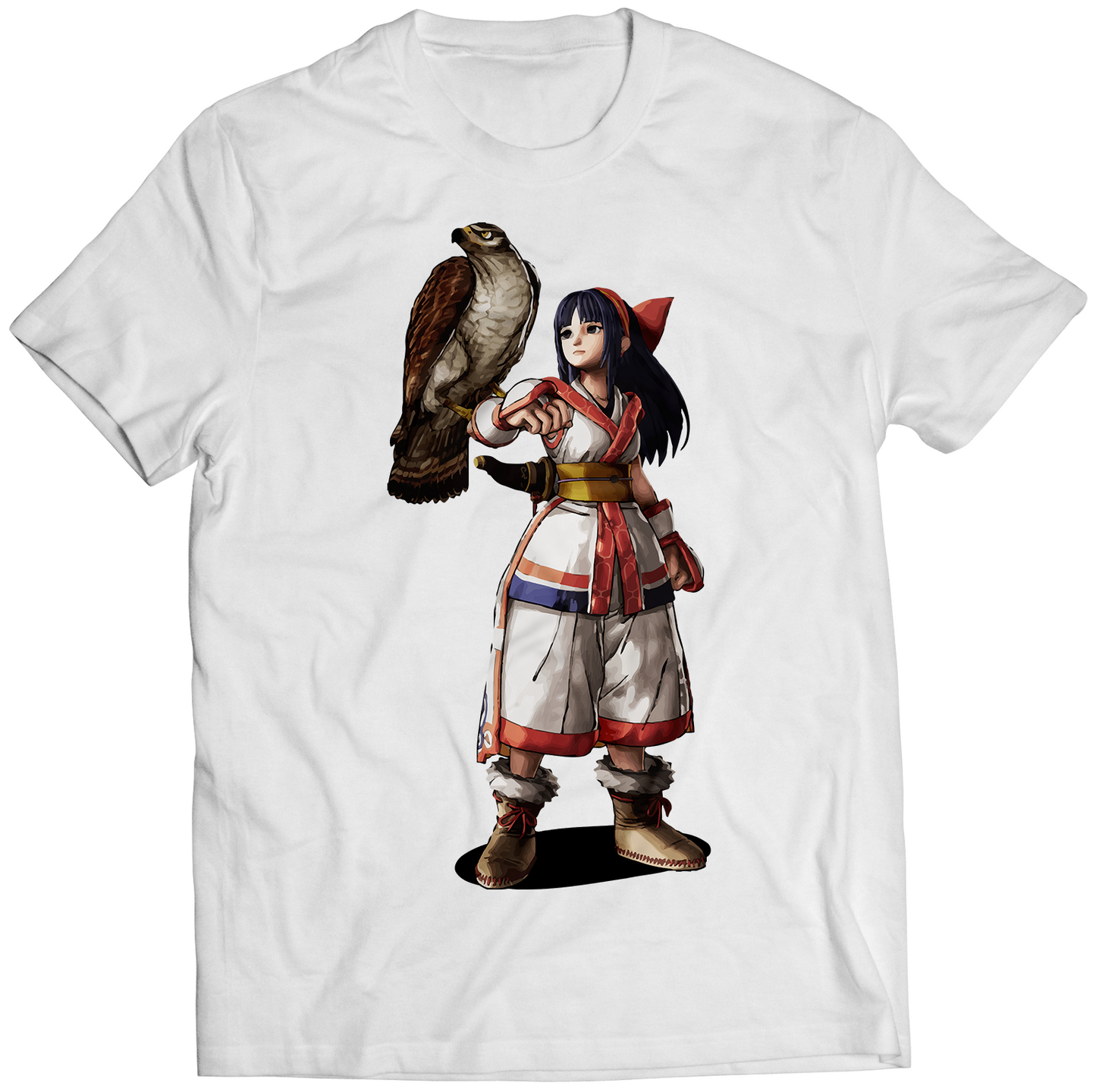 Nakoruru KOF15 KOFXV Premium Unisex T-shirt (Vectorized Design)