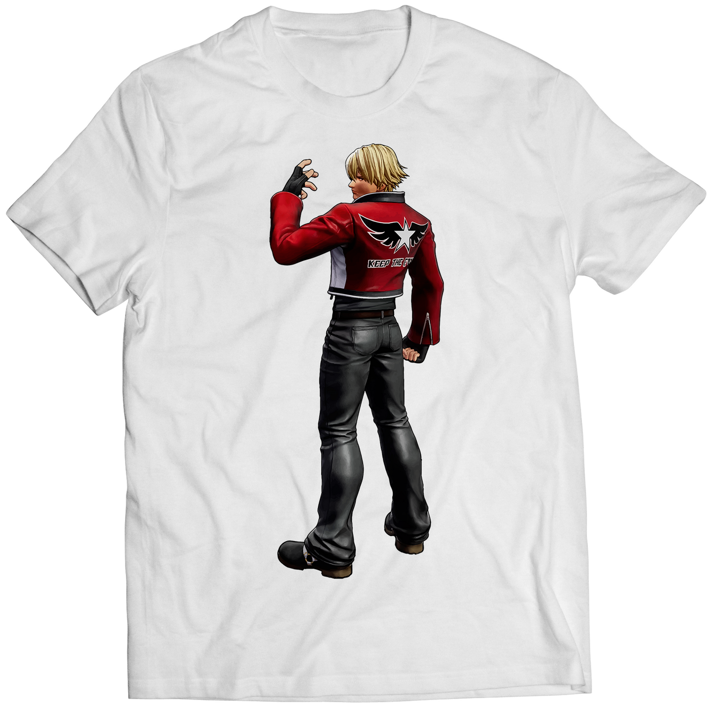 Rock Howard KOF15 KOFXV Premium Unisex T-shirt (Vectorized Design)
