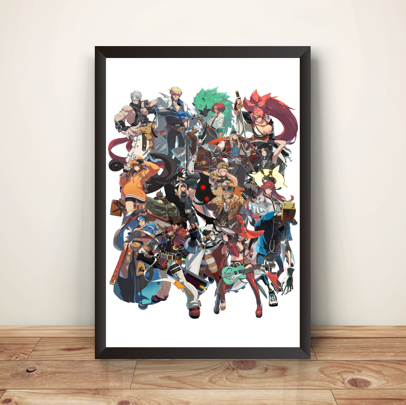 Guilty Strive Cast Premium Poster (Vectorized Design) – GamerGoody.com