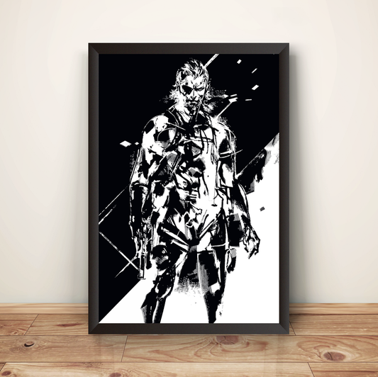 Dramatic Big Boss V3 MGS5 Premium Poster (Vectorized Design)