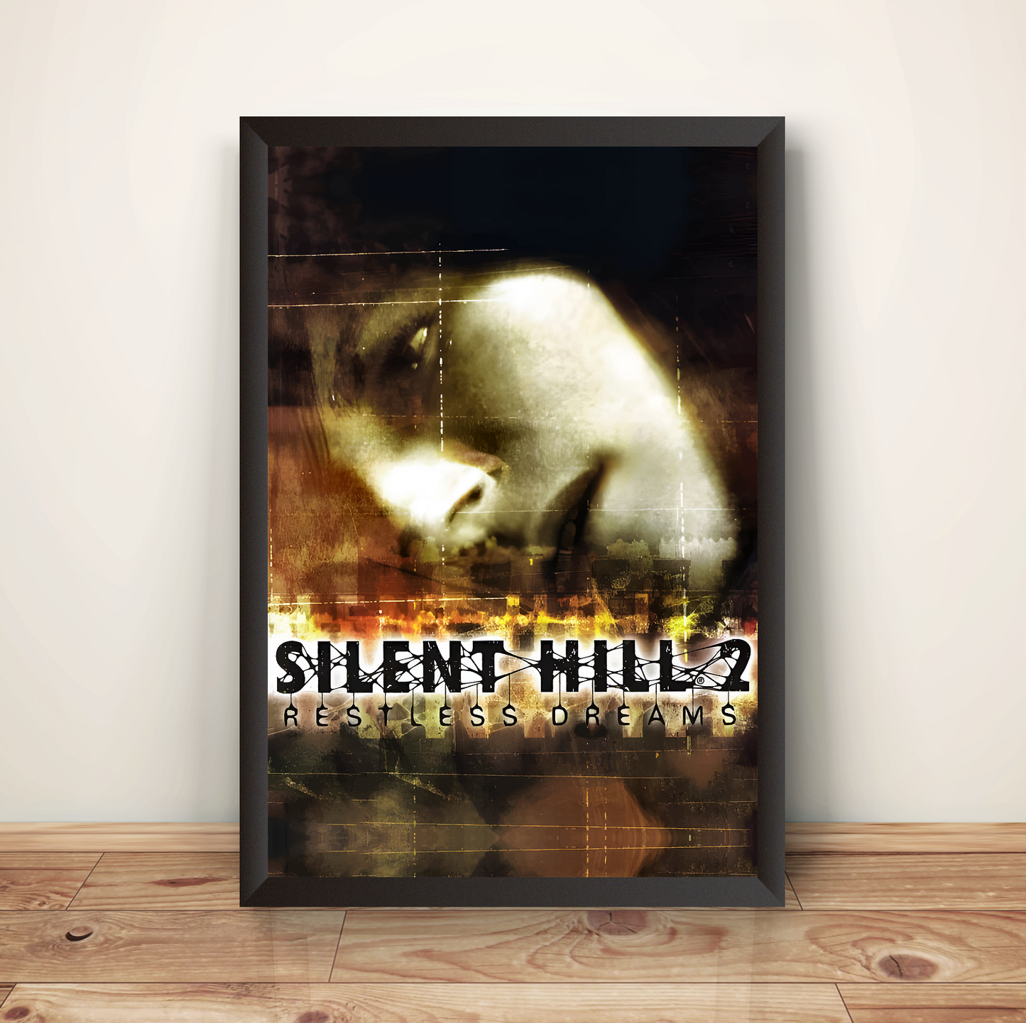 Silence Hill 2 SH2 Alt Cover Premium Poster (Vectorized Design)