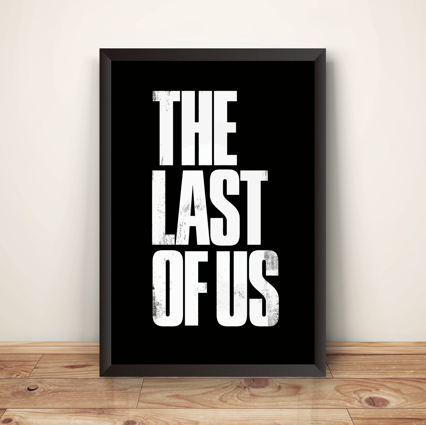 TLOU Title Premium Poster (Vectorized Design)