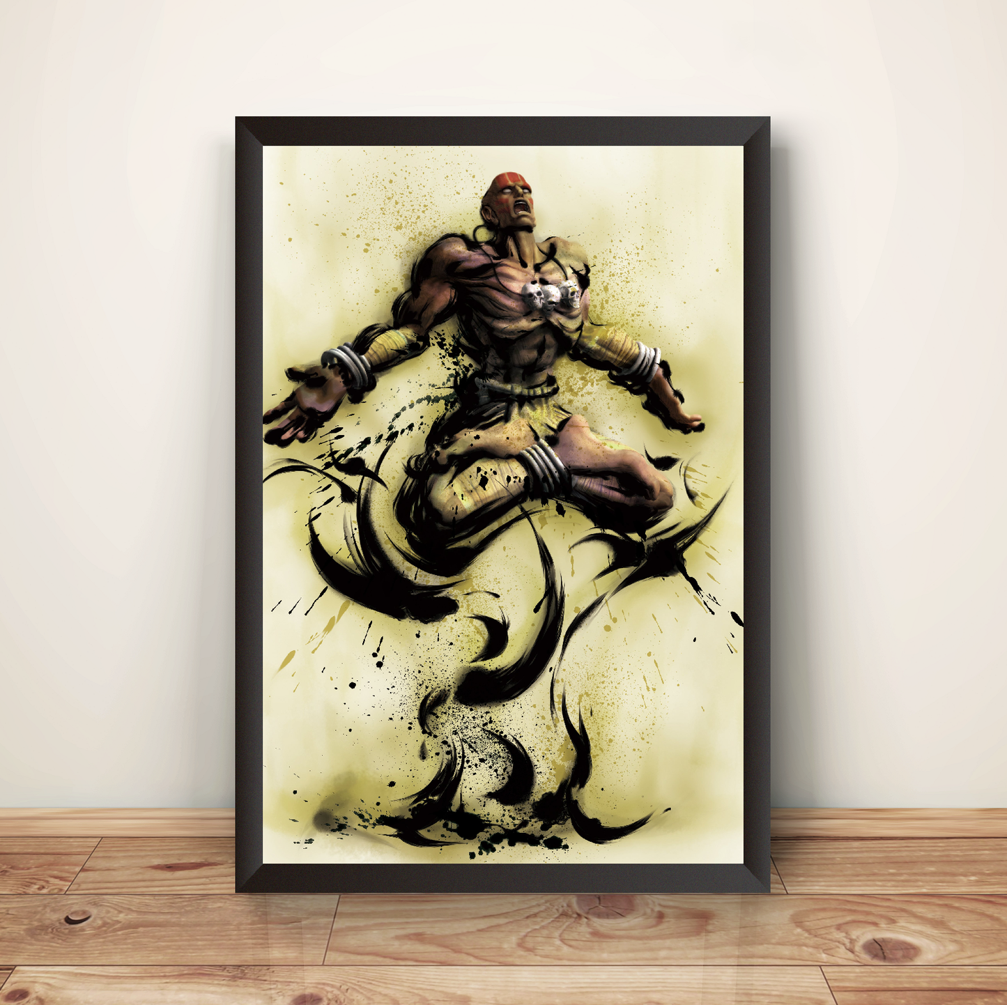 Dhalsim SF4 Premium Poster (Vectorized Design)