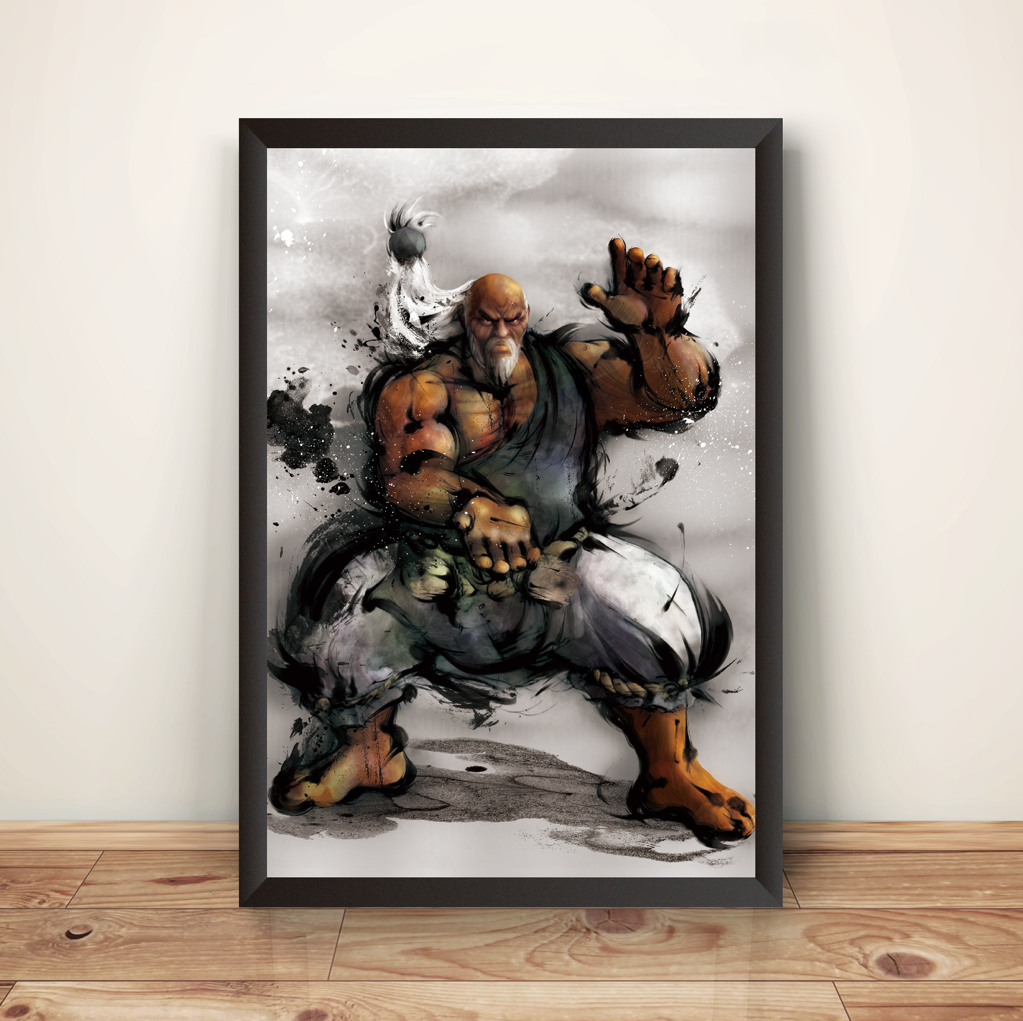 Grouken Shen Long SF4 Premium Poster (Vectorized Design)