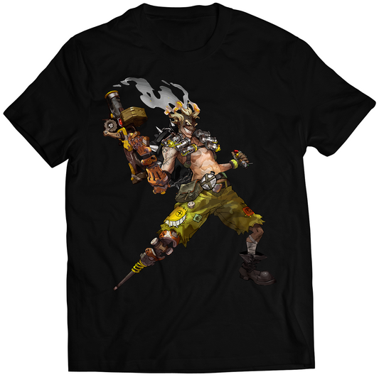 Junkrat OW Premium Unisex T-shirt (Vectorized Design)