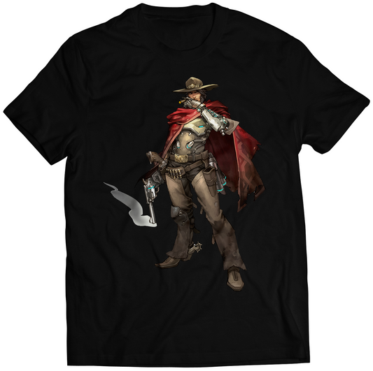 Mccree OW Premium Unisex T-shirt (Vectorized Design)