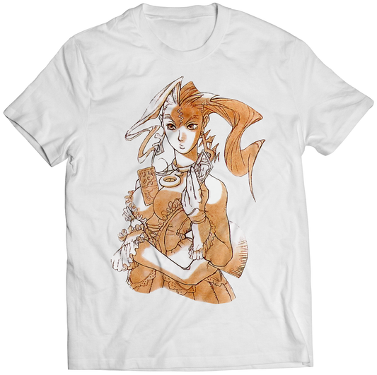 Rose Card Premium Unisex T-shirt (Vectorized Design)