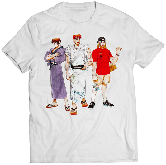 Ryu Ken Guy On Vacation Premium Unisex T-shirt (Vectorized Design)