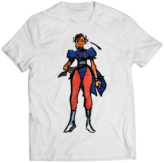 Random Chun Li V2 Premium Unisex T-shirt (Vectorized Design)