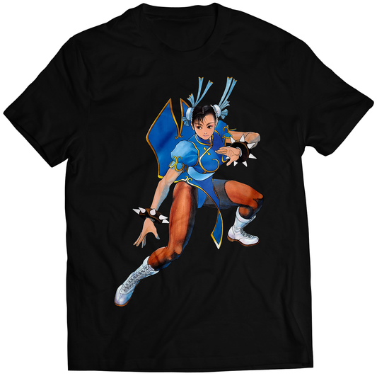 Random Chun Li V3 Premium Unisex T-shirt (Vectorized Design)
