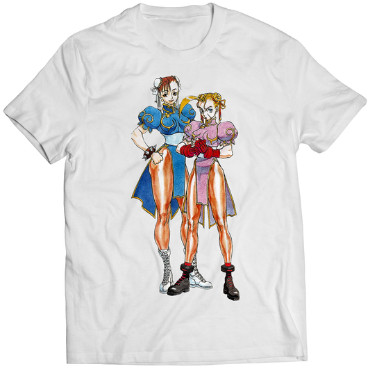 Chun Li Sisters Premium Unisex T-shirt (Vectorized Design)