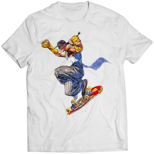 Yun SF3 Win Pose Premium Unisex T-shirt (Vectorized Design)