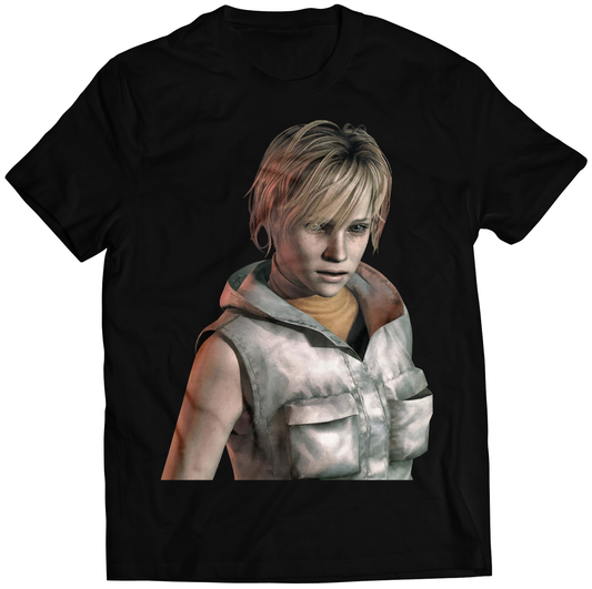 Heather Mason Face Portrait SH Premium Unisex T-shirt (Vectorized Design)