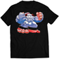 Sasquatch Vampire Hunter Night Warriors Premium Unisex T-shirt (Vectorized Design)