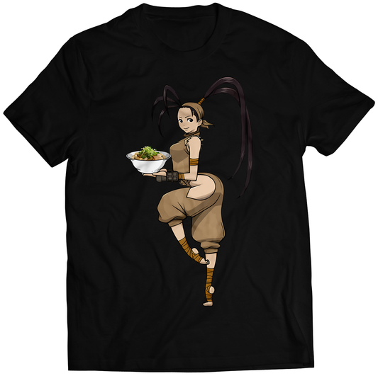 Ibuki Street-Food-Fighter Premium Unisex T-shirt (Vectorized Design)