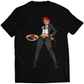 Crimson Viper C-viper Street-Food-Fighter Premium Unisex T-shirt (Vectorized Design)