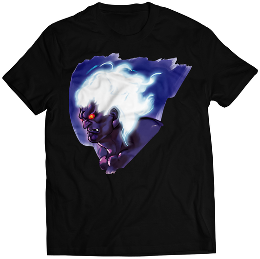 Oni Face SF4 Premium Unisex T-shirt (Vectorized Design)