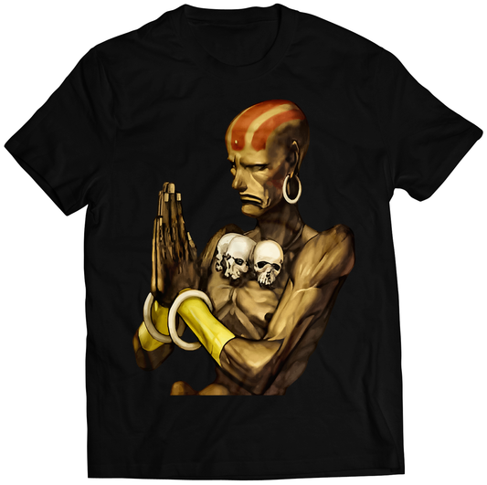 Dhalsim Portrait SVC Premium Unisex T-shirt (Vectorized Design)