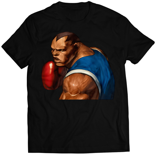 Balrog Boxer Portrait SVC Premium Unisex T-shirt (Vectorized Design)