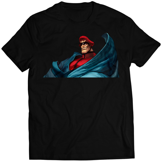 M Bison Dictator Portrait SVC Premium Unisex T-shirt (Vectorized Design)