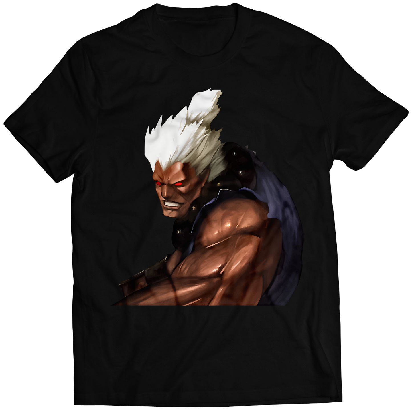 Shin Akuma Gouki Portrait SVC Premium Unisex T-shirt (Vectorized Design)