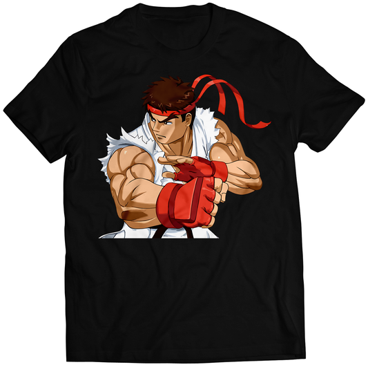 Sakura Anime Fighter Premium Unisex T-shirt (Vectorized Design)