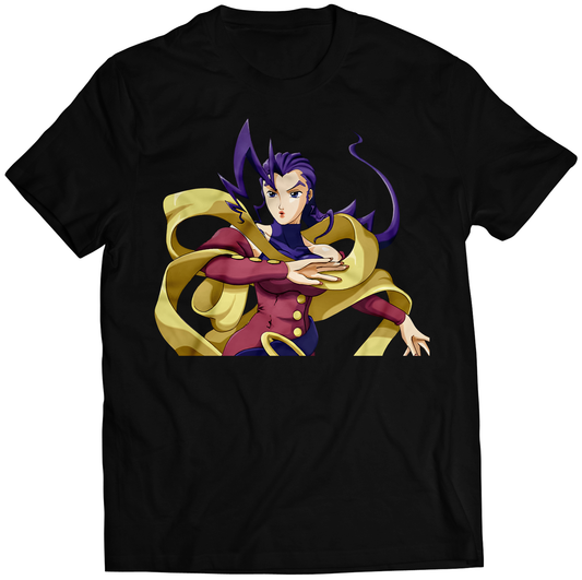 Rose Anime Fighter Premium Unisex T-shirt (Vectorized Design)