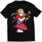 Karin Anime Fighter Premium Unisex T-shirt (Vectorized Design)